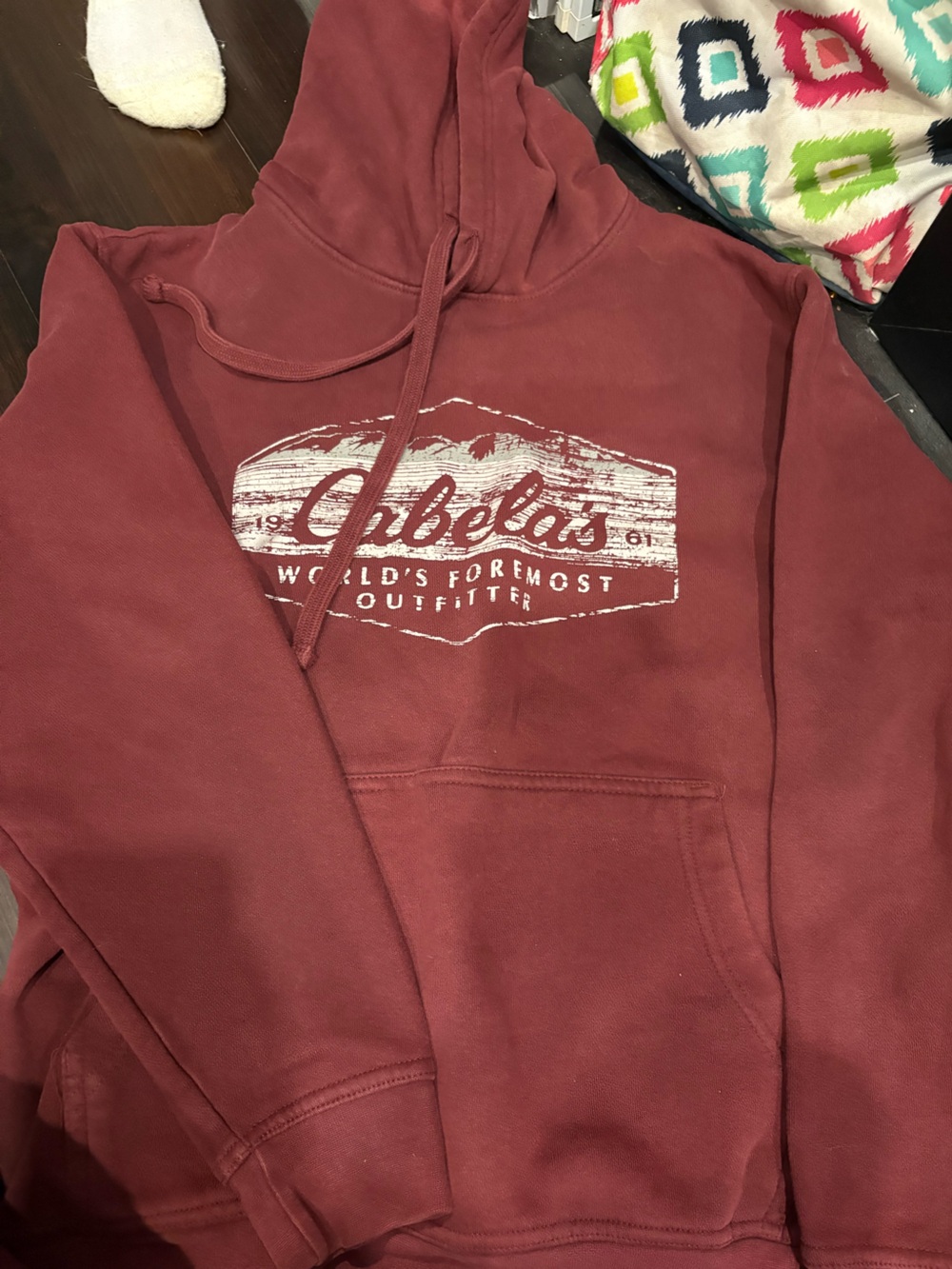 Cabela’s Men's Red Pullover Hoodie